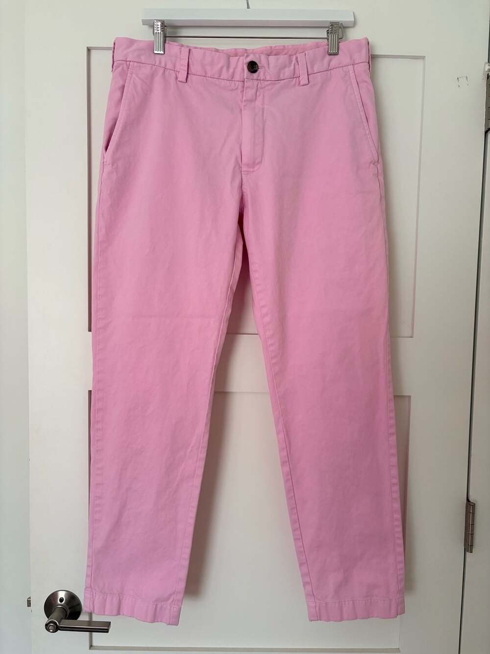 Brooks Brothers Red Fleece Men's Pink Cotton Chino Pants 34W x 30L